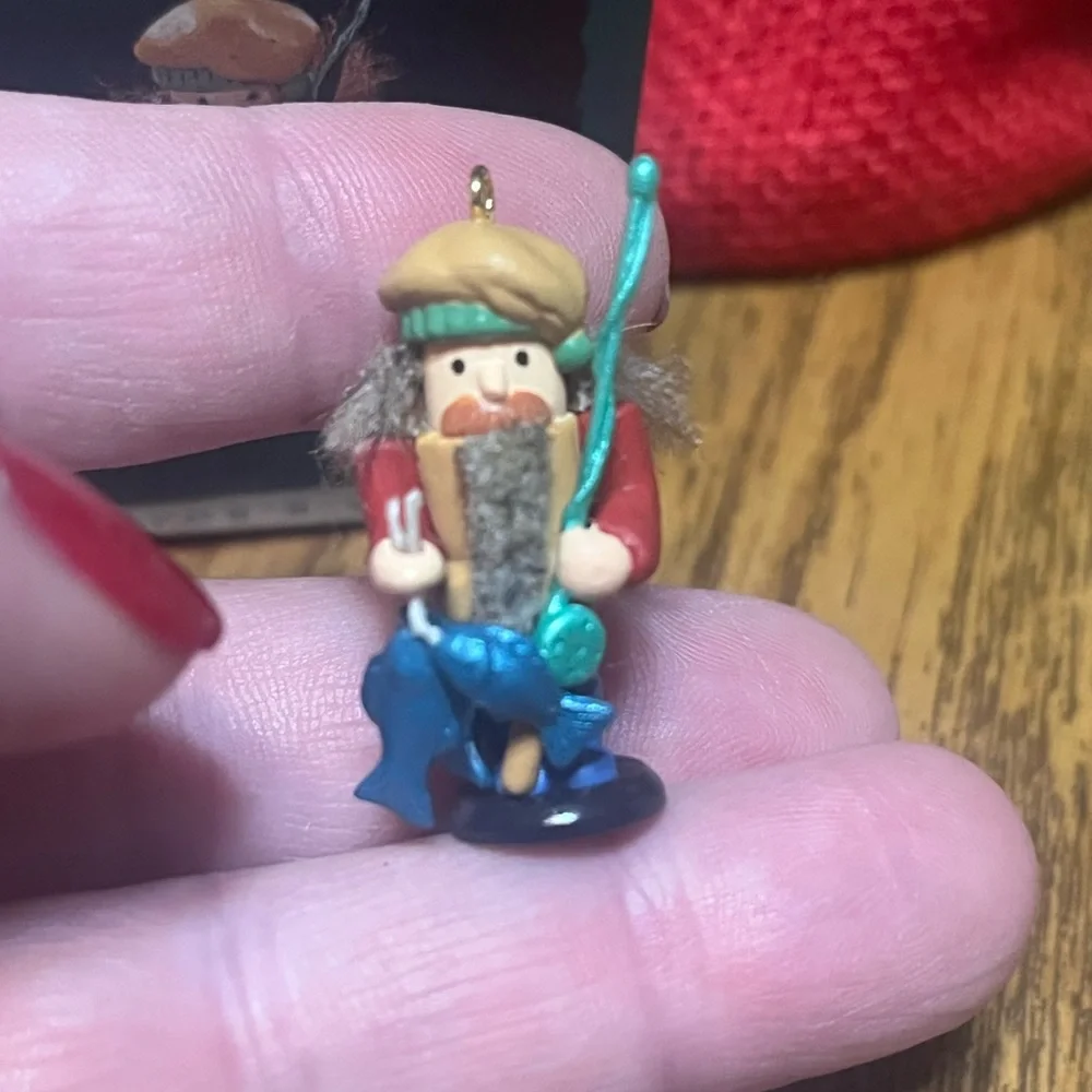 Keepsake by Hallmarks Ornament Nutcracker fisherman.